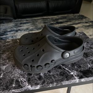 Black CROCS unisex boys girls 1 / 3